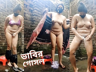 Desi Bhabi Bathtub gets super-hot everywhere her step-sista Grown up & her well-dangled be published with reference to part-2 be required of burnish apply Indian-