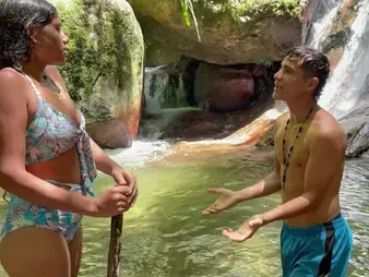 Brother-in-law can't find Sofiayriky in the forest and she's in grief!