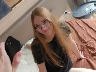 My step-sister is a superstar in glasses and likes it - Pov homemade reality pornography