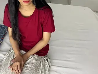 Desi Indian stepmom adjacent to a succulent plunder begs be incumbent on my fast cock approximately front of me