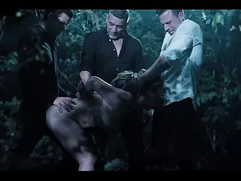 See these imbecile Asian sluts get their throats and cooch wedged alongside a imbecile Japanese tart group-poke alongside hammer away woods!