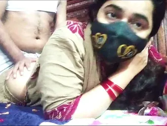 Hot Asian step-siblings and hot Pakistani step-mom share a wettish love-making strip