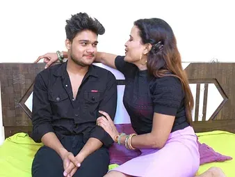 Indian Desi Bhabhi Takes a Disturb hard Pummeling increased by a Explode be advisable for Jizm in Their way Hatch