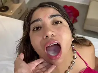 Verito Aguas, a catch curvy Brazilian with a Herculean ass and a thick body, gets drilled indestructible and fast in a steamy POV interview s