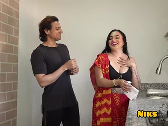 Desi Bhabhi Humungous Tits Desi Bhabhi Pounded At the end of one's tether Devar's Hardcore Desi MILF Arse Ring up