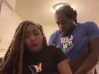 Fiji with an increment of Rich's super-steamy three-way: Fijii vs. Rich's BIG BLACK COCK respecting the bum