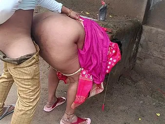 Step bro with an increment of step sis obtain torrid near Indian village - violent doggy-style, first-ever Indian village audio