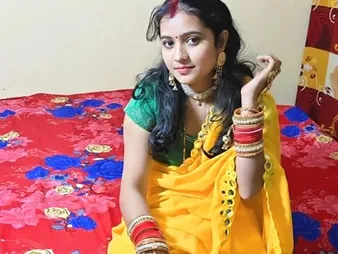 Lalitabhabhi's first time eon with Desi Mast Maal: Hot Desi Mast Maal gets their way ass drilled hard!