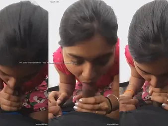 Indian Girlfriend Deepthroats Treasured in Hardcore MMS Movie