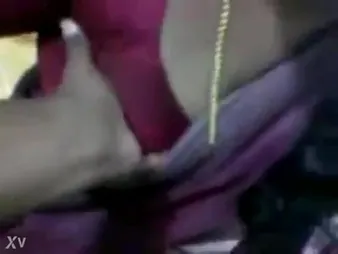 Fervent maid from India converses topress teat like a professional